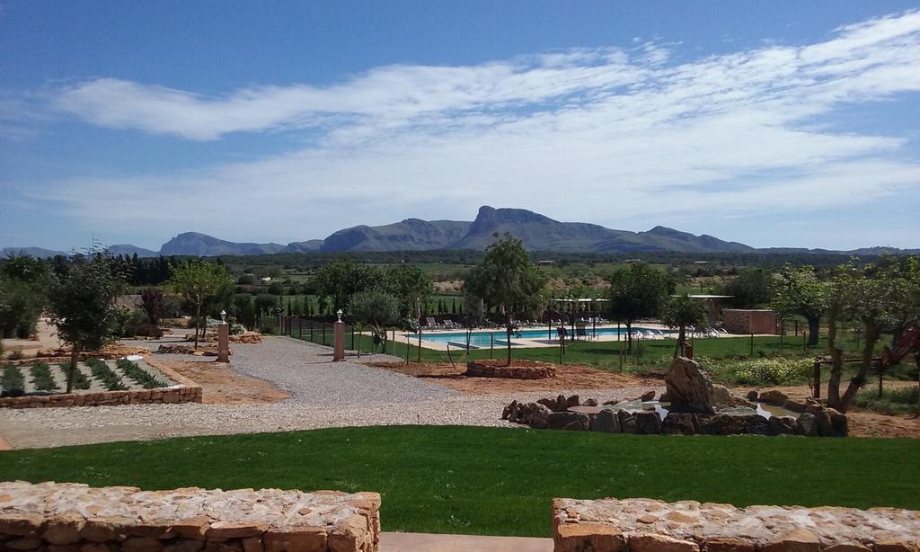 Agroturismo Can Pere Rei Son Serra de Marina Bagian luar foto
